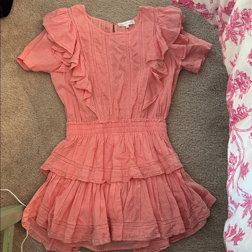Pink Ruffled Dress, LoveShack Fancy